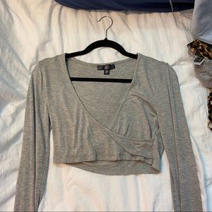 Gray long sleeve